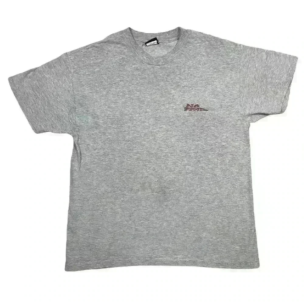 vintage y2k No fear t-shirt size large grey color - Picture 3 of 5